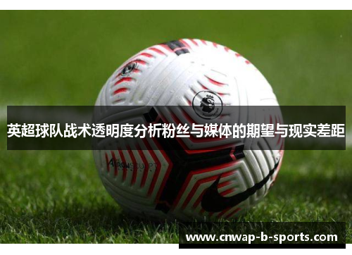 英超球队战术透明度分析粉丝与媒体的期望与现实差距